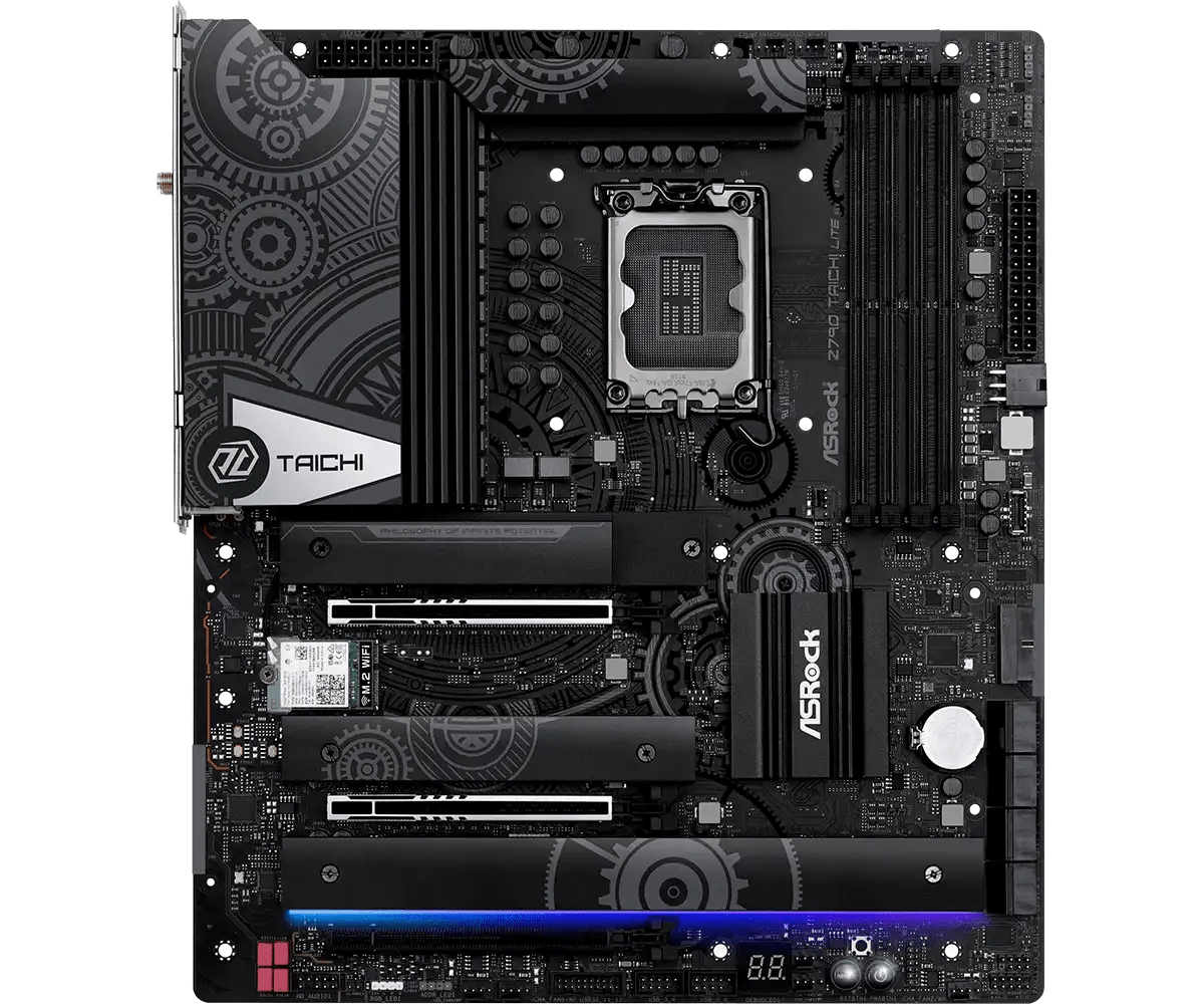 ASRock Z790 Taichi Lite LGA1700 Socket Intel Motherboard | 90 - MXBMF0 - A0UAYZ - Vektra Computers LLC ASRock Z790 Taichi Lite LGA1700 Socket Intel Motherboard | 90 - MXBMF0 - A0UAYZ - Vektra Computers LLC
